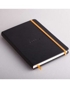 Notes A5, Rhodia Rhodiarama webnotebook, diktando, crni