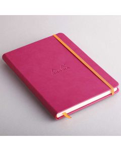 Notes A5, Rhodia Rhodiarama webnotebook, diktando, pink