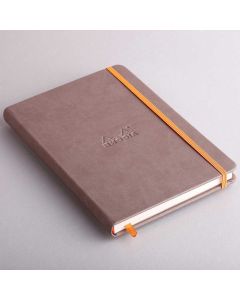 Notes A5, Rhodia Rhodiarama webnotebook, diktando, taupe