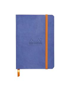 Notes A6, Rhodiarama soft, s gumicom, diktando, tamnoplavi