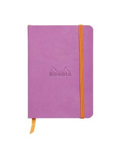 Notes A6, Rhodiarama soft, s gumicom, diktando, lilac
