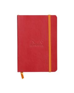 Notes A6, Rhodiarama soft, s gumicom, diktando, crveni