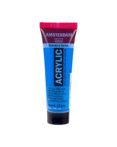 Boja akrilna Amsterdam, 20 ml, Metallic Blue 834