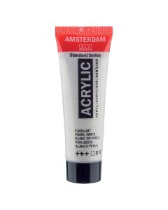Boja akrilna Amsterdam, 20 ml, Pearl White 817
