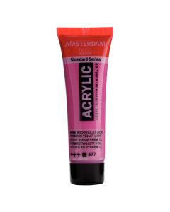 Boja akrilna Amsterdam, 20 ml, Permanent Red Violet Light 577