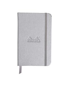 Notes 9x14, Rhodia Webnotebook, diktando, silver