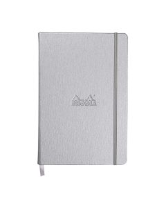 Notes A5, Rhodia Webnotebook, diktando, silver