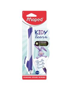 Kemijska olovka Maped Kidy learn, izbrisiva, zec, blister