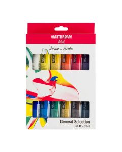 Boja akrilna Amsterdam, 12x20ml