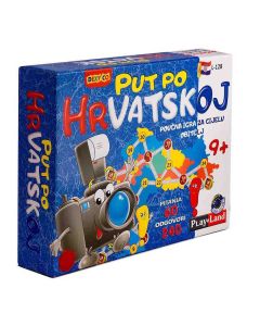 Igra društvena edukativna Playland put po Hrvatskoj L-128 HR