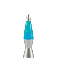 Lava lampa iTotal LED srebrna u plavoj boji XL3328