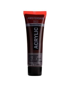 Boja akrilna Amsterdam, 20 ml, Burnt Umber 409