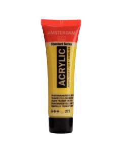 Boja akrilna Amsterdam, 20 ml, Transparent Yellow Medium 272