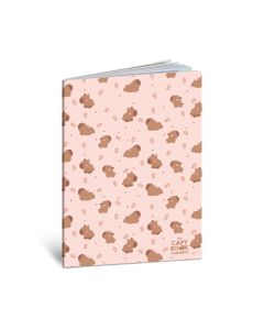 Bilježnica Imperdibili Capibara, A4 48 listova diktando, papir 100 g/m2, korice 240 g/m2