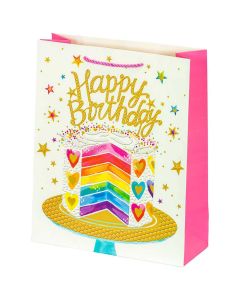 UKRASNA vrećica Golden Birthday medium