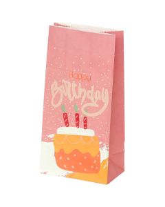 UKRASNA vrećica za slatkiše Birthday Joy 6 kom