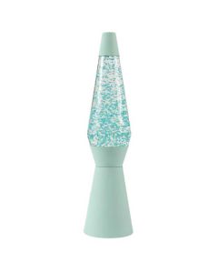 Lava lampa iTotal Monocolor Green Glitter XL2984
