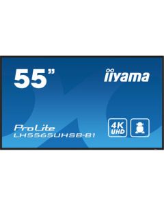 IIYAMA 55" LH5565UHSB-B1 4K UHD (3840x2160) IPS Signage 24/7, 800 cd/m2, 1200:1, Android OS, E-Share, iiSignage2