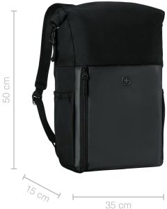 Wenger ruksak UrbanOne Roll-Top za prijenosnik do 15.6",crni