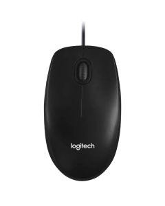 Logitech M100 optički miš, USB, crni (910-006652)