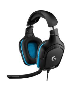 Logitech G432 igraće slušalice+mikrofon, crno/plave (981-000770)