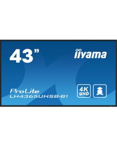 IIYAMA 43" LH4365UHSB-B1 4K UHD (3840x2160) IPS Signage 24/7, 800 cd/m2, 1200:1, Android OS, E-Share, iiSignage2