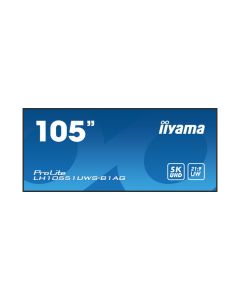 IIYAMA 105" LH10551UWS-B1AG 5K UW (5120x2160) IPS Signage, 60Hz, 21:9, 8ms, 500 cd/m2, 1200:1, HDMI, DP, 4xUSB-A, 1xUSB-C, zvučnici, crni