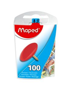 Čavlići risaći Maped metalni, plastificirana glava, 100/1