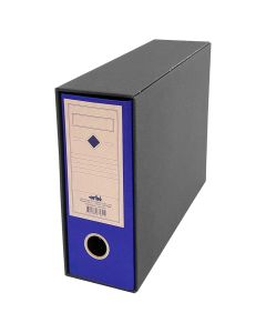 Registrator s kutijom A5, 8 cm, Eko, Orbi, plavi
