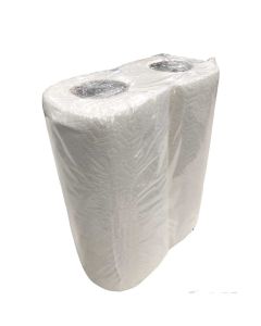 Ručnici papirnati bijeli, dvoslojni, širina role 22cm, duljina listića 22cm, 45 listića, gramatura papira 17,5 g/m2, promjer hilzne 50mm, 100% celuloza, +/-5%
