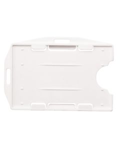 Etui za ID karticu Spree, tvrda plastika, univerzalni, bijeli