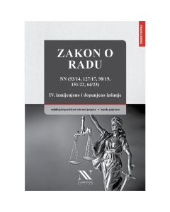 Zakon o radu, IV. izmijenjeno i dopunjeno izdanje