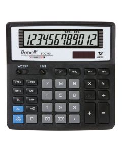 Kalkulator komercijalni Rebell BDC312 black