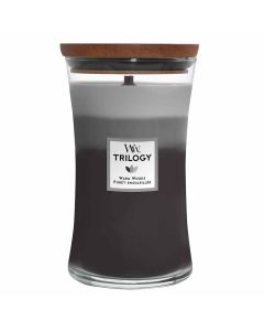 Svijeća large Trilogy Warm woods 93911E