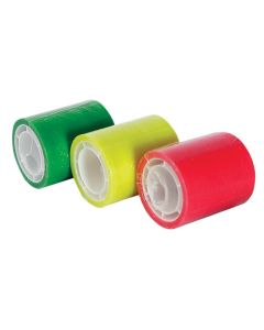 Samoljepljiva traka Memograf bez stalka 50 mm x 10 m, žuta, Fost