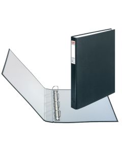 Mapa uložna A4 sa 4D ringa, fi 25 mm, hrbat 40 mm, Herlitz maX.file protect, crna