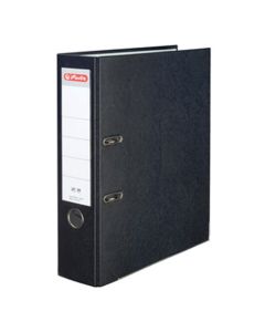 Registrator samostojeći A4, 8 cm, maX.file protect, Herlitz, crni