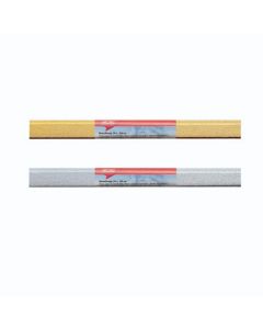 Papir krep 50x150 cm Herlitz, srebrni