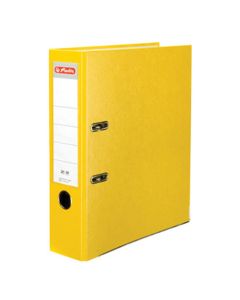 Registrator samostojeći A4, 8 cm, maX.file protect, Herlitz, žuti