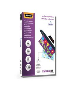 Folija za plastifikaciju Fellowes A4 80 mic. 100/1 sjajna