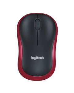 Miš Logitech M185 Wireless, crveni