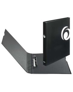 Mapa uložna A4 s 2D ringa, fi 25 mm, hrbat 40 mm, maX.file protect Fresh, Herlitz, crna