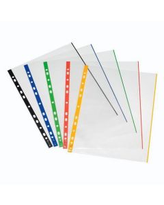 Fascikl PP UR A4 50/1, rub u boji, Herlitz