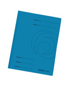 Fascikl prešpan klapna, Herlitz, plavi