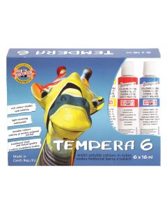 Boja tempera 16ml, pakiranje 6/1, žirafa, kartonska kutija, 01625S0601KS