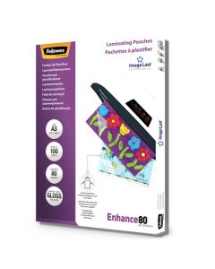 Folija za plastifikaciju Fellowes A3 80 mic. 100/1 sjajna