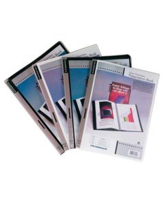 Mapa s varenim uložnim fasciklima A3/20 listova, Foldermate Meta office art.009-1, crna