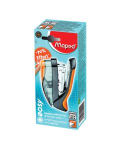 Stroj za spajanje Maped Easy Half Strip 25, žuti / sivi