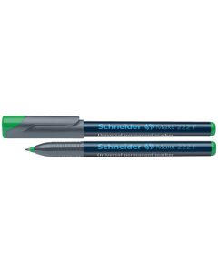 Flomaster Schneider, permanent marker, OHP Maxx 222 F, 0,7 mm, zeleni