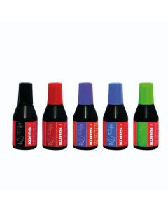 Boja za žig Kores, 28 ml, crna